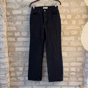 Abercrombie & Fitch Charcoal High Rise Jeans - curve love - 26 short